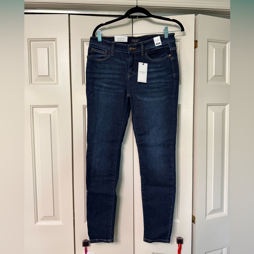 *NWT* Judy Blue Women's Fate Handsand Resin Wash Skinny Jeans Size 11/30 - Picture 3 of 4